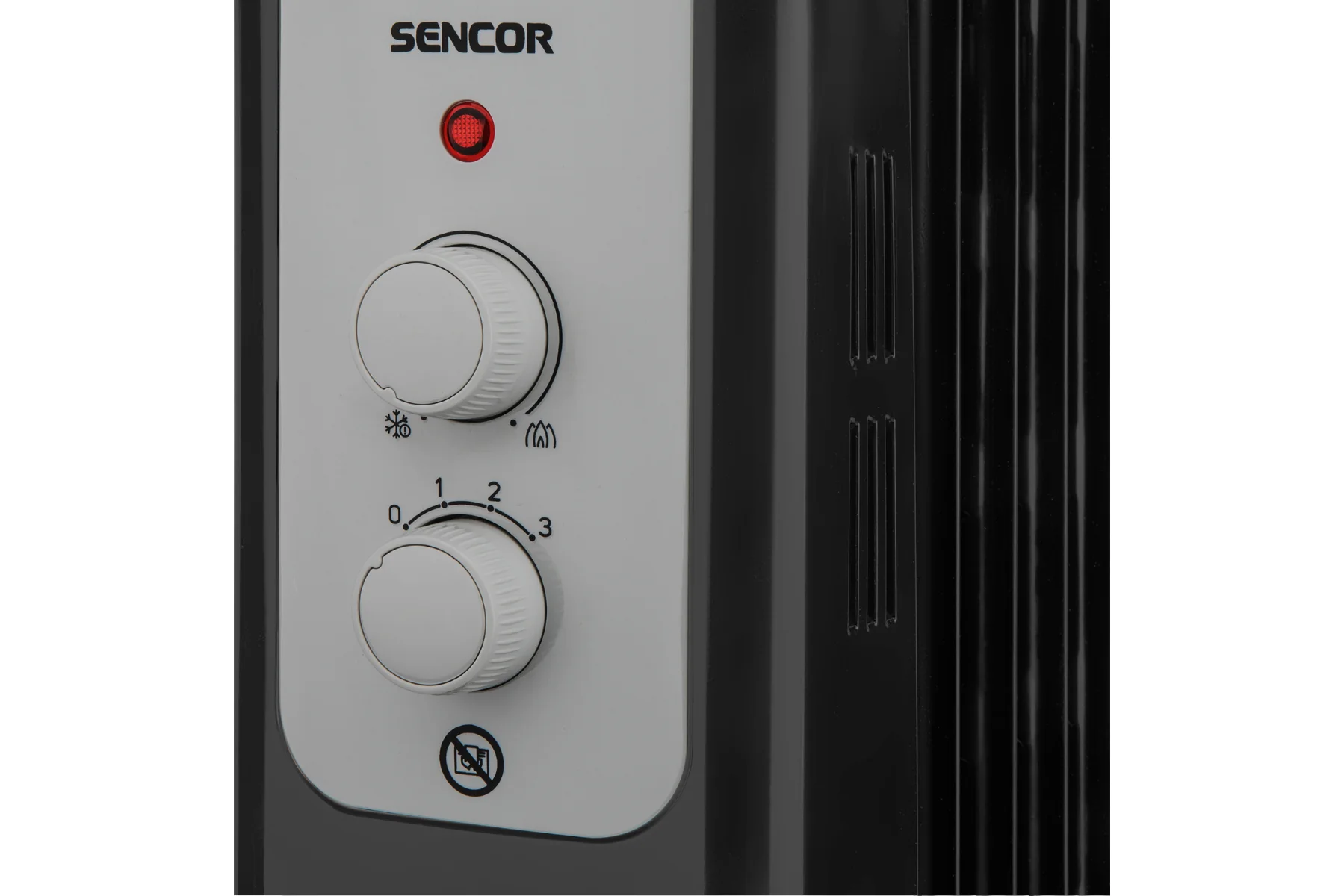 Elektrický olejový radiátor Sencor SOH 3307BK moderne funkcie