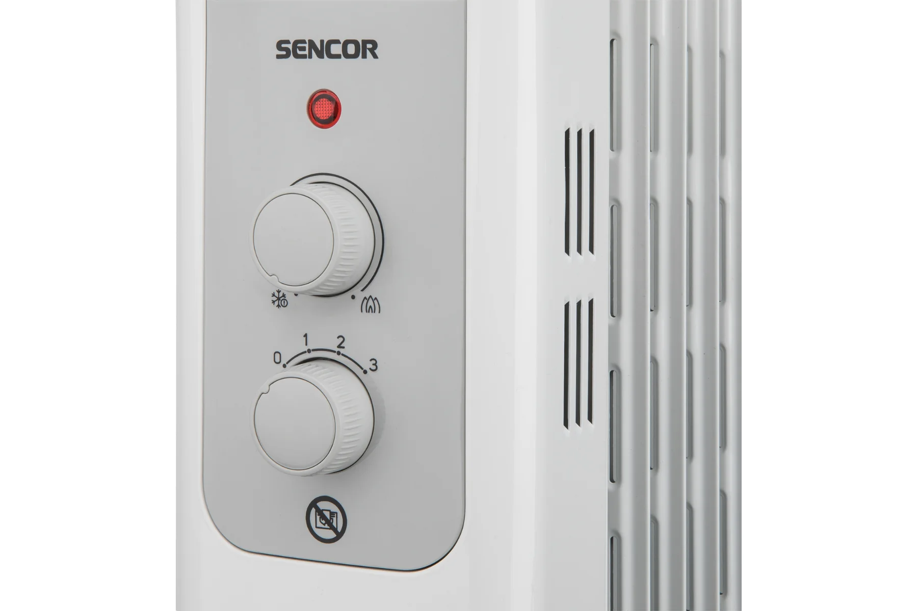 Elektrický olejový radiátor Sencor SOH 3207WH moderne funkcie