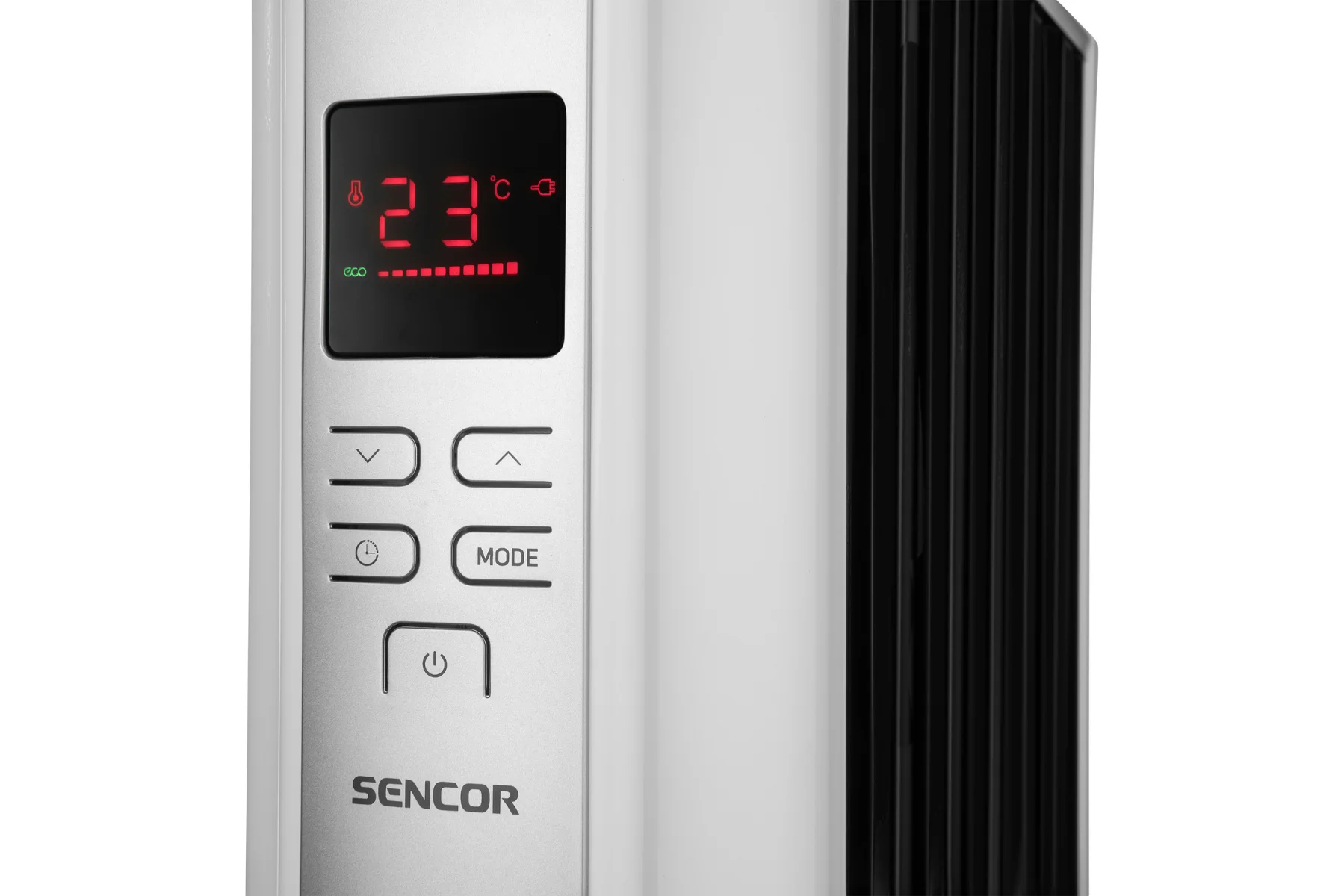 Elektrický olejový radiátor Sencor SOH 8112WH moderne funkcie