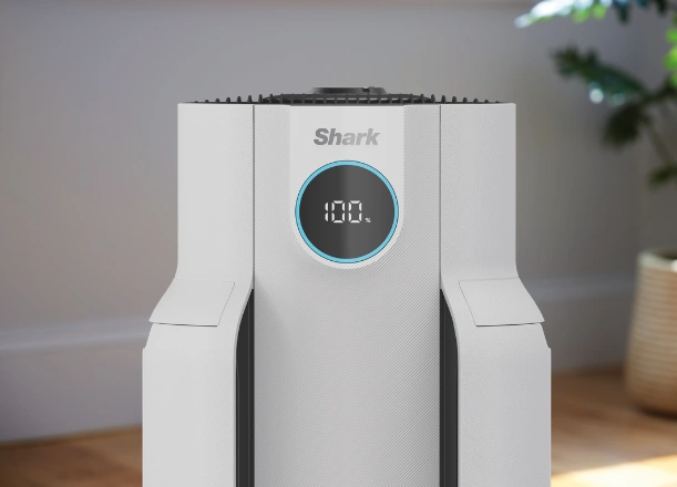 Čistička vzduchu Shark HP150EU Never Change vďaka technológii Clean Sense IQ neustále sleduje kvalitu vzduchu a automaticky prispôsobuje svoj výkon čistenia.