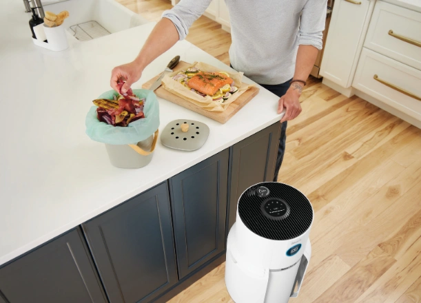 Technológia Anti-Odour čističky vzduchu Shark HP150EU pachy neutralizuje, pričom do priestoru uvoľňuje sviežu vôňu, ktorej intenzitu si sami nastavíte.