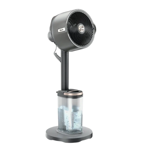 Bezdr&ocirc;tov&yacute; ventil&aacute;tor Shark FA300EU Flex Breeze ProMist je va&scaron;a tajn&aacute; zbraň proti hor&uacute;čavam.