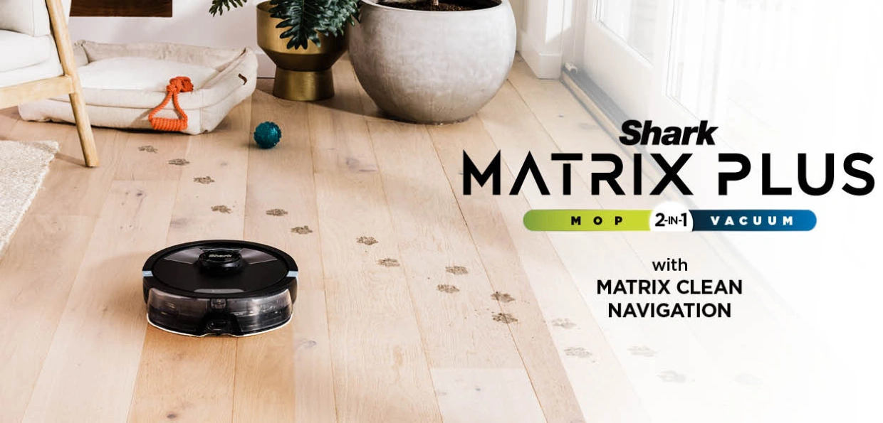 Robotický vysávač Shark RV2620WAEU Matrix Plus 2v1 je vašou tajnou zbraňou na neporiadok.