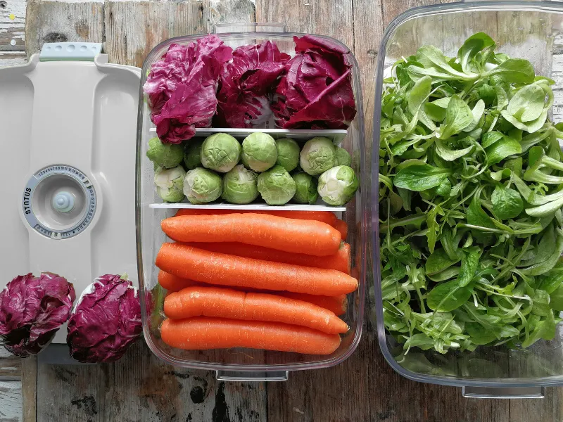 5-dielna súprava dóz STATUS Tritan 157553 predĺži životnosť potravín o 400%, vďaka čomu nevyhodíte ani kúsok jedla a zároveň si potraviny zachovajú všetky potrebné vitamíny a živiny.