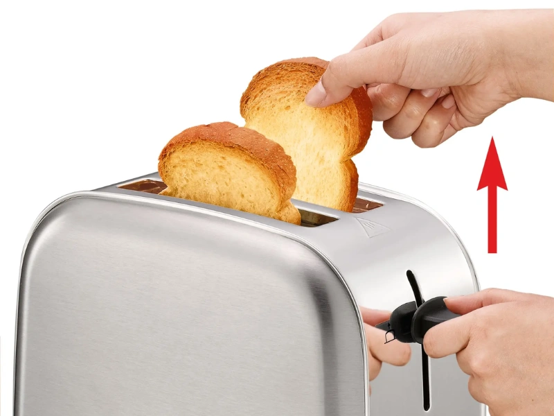 Hriankovač Tefal Ultra mini TT330D30 disponuje technológiou vysokého zdvihu.