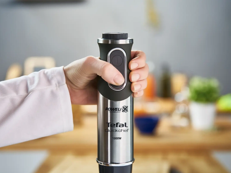 O kr&eacute;mov&eacute; v&yacute;sledky mix&eacute;ra Tefal Quickchef HB656838 sa postar&aacute; technol&oacute;gia Powelix.