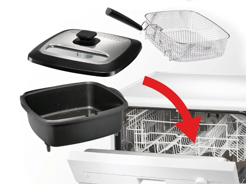 Príslušenstvo hrnca Tefal FR491870 vhodné do umývačky