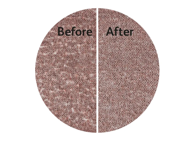 Tefal Lint JB1011E0 odstr&aacute;ni žmolky bez po&scaron;kodenia materi&aacute;lu.