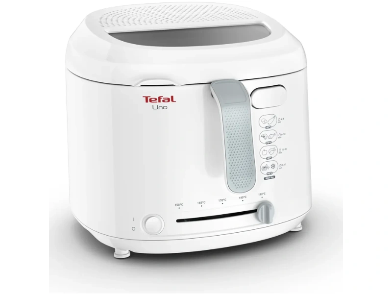 Termostat frit&eacute;zy Tefal Uno FF203130 zabezpeč&iacute; ide&aacute;lnu teplotu pre každ&eacute; jedlo.