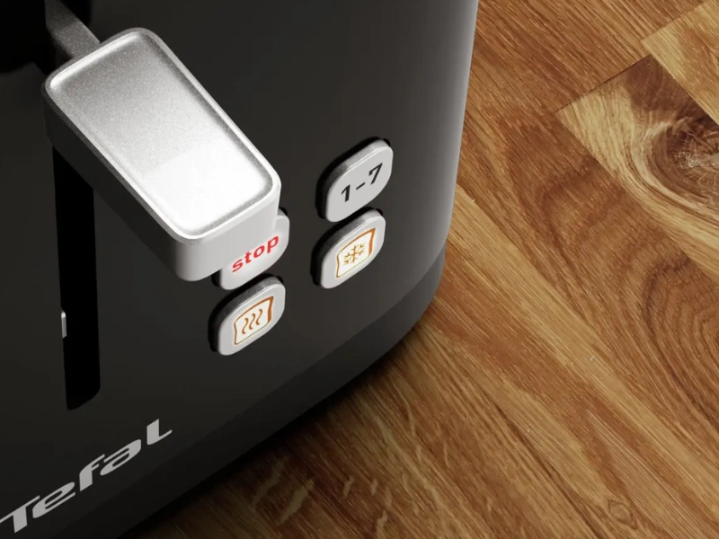 Hriankovač Tefal Digital TT640810 disponuje 3 samostatn&yacute;mi funkciami.