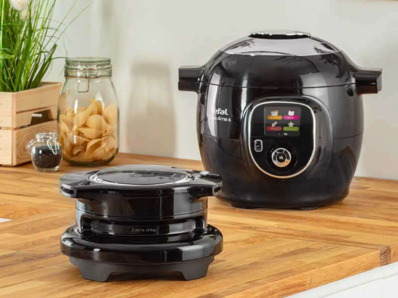 Teplovzdušná pokrievka Tefal EY150830 Extra Crisp Lid s hrncom Cook4me
