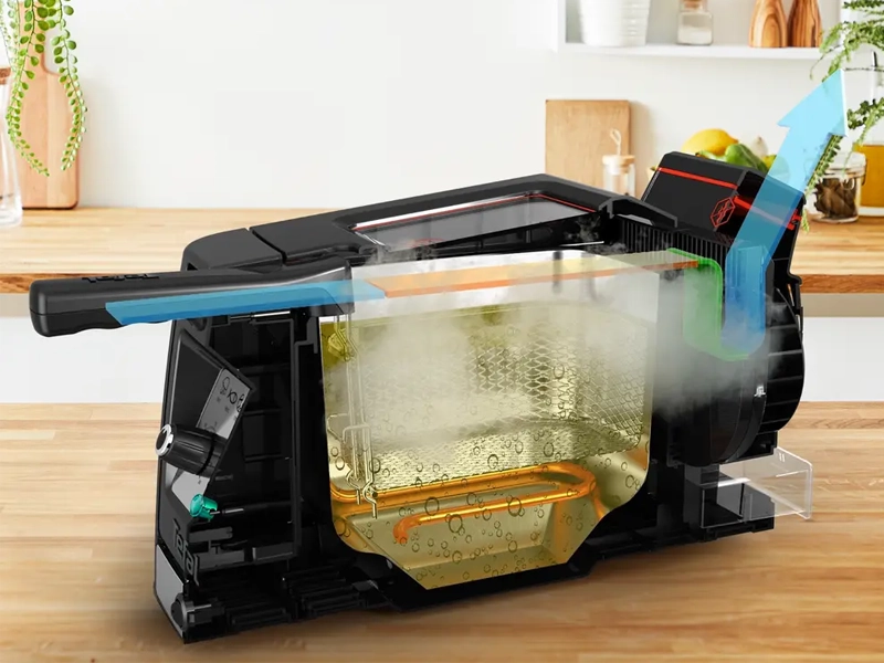 Tefal_FR600D10_Clear_Duo menej oleja