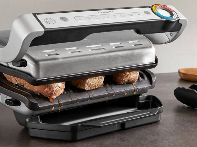 Tefal_optigrill_gc718d10 odvod tuku