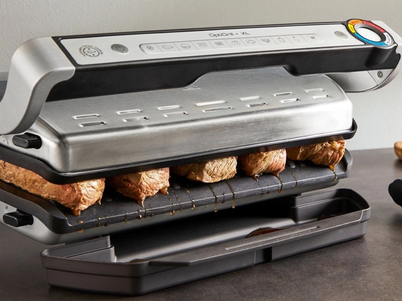 Tefal_optigrill_gc728d10 odvod tuku