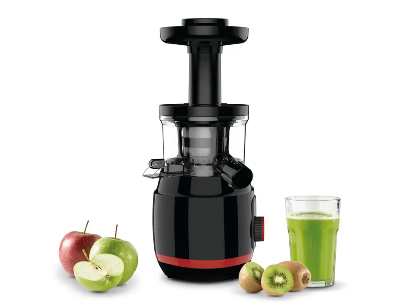 Odšťavovač Tefal Juiceo ZC150838 s jednoduchým ovládaním a spätným chodom.
