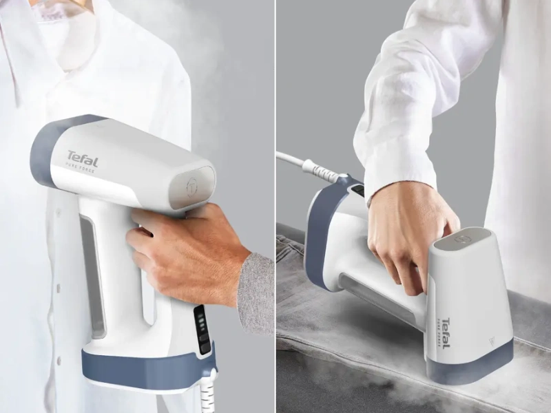 Tefal DT8722E0 funguje ako naparovač aj žehlička.