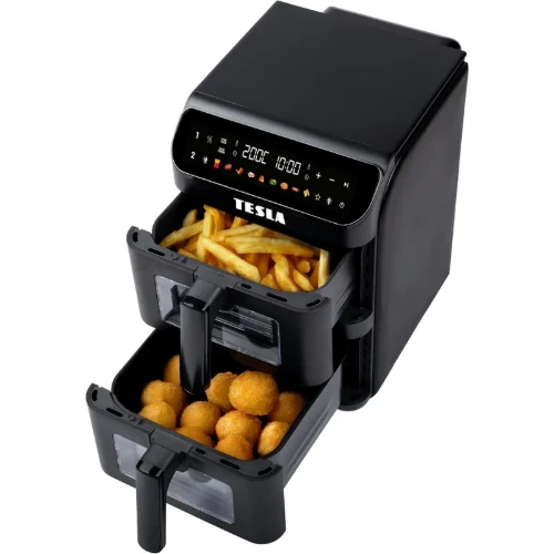 TESLA AirCook DualZone Q670 XXL duálna teplovzdušná fritéza