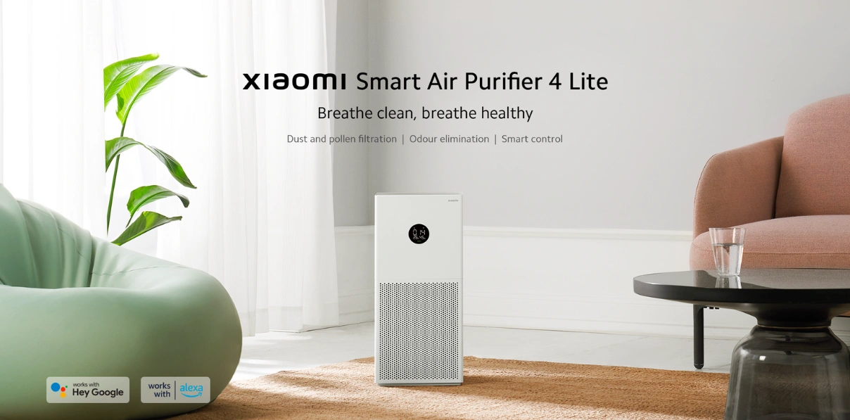 Mimoriadne výkonná čistička vzduchu Xiaomi Smart Air Purifier 4 Lite
