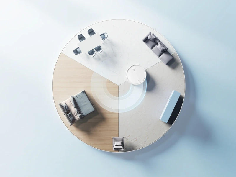 Každý miestnosť má iné potreby, a práve preto ponúka Xiaomi E10 tri režimy čistenia, ktoré si ľahko nastavíte priamo v aplikácii.