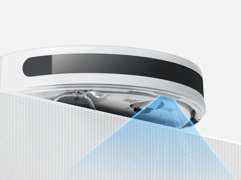 Vďaka vstavaným senzorom vysávač Xiaomi Robot Vacuum E10 ľahko rozpozná svoje okolie, čím výrazne znižuje riziko kolízií, pádov a ďalších nepríjemností.