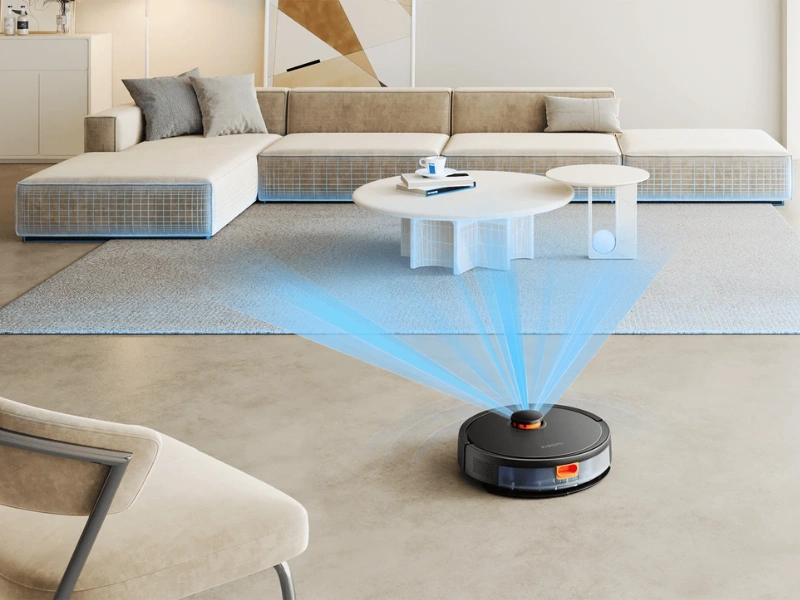 Či už bývate v garsónke, alebo v dome, robotický vysávač Xiaomi Robot Vacuum S20 sa vo vašej domácnosti, vďaka pokročilej LDS laserovej navigácii rozhodne nestratí.