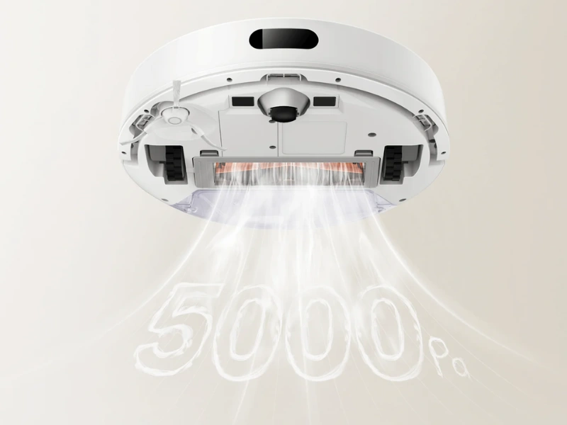 S vylepšeným sacím výkonom až 5 000 Pa si vysávač Xiaomi Robot Vacuum S20 bez námahy poradí s prachom, vlasmi a drobnými nečistotami aj tam, kde to iné vysávače vzdali.