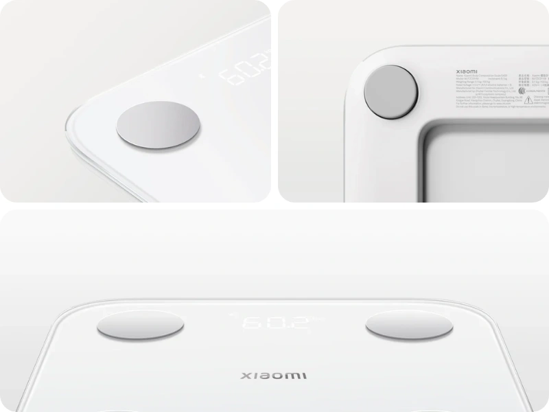 Každ&yacute; detail v&aacute;hy Xiaomi Body Composition Scale S400 je navrhnut&yacute; pre presnosť, stabilitu a pohodlie.
