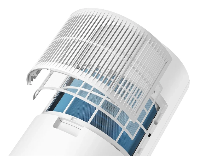 Ultra jemný filter odvlhčovača Smart Dehumidifier Lite s antibakteriálnou účinnosťou až 99 % zachytí veľké nečistoty.