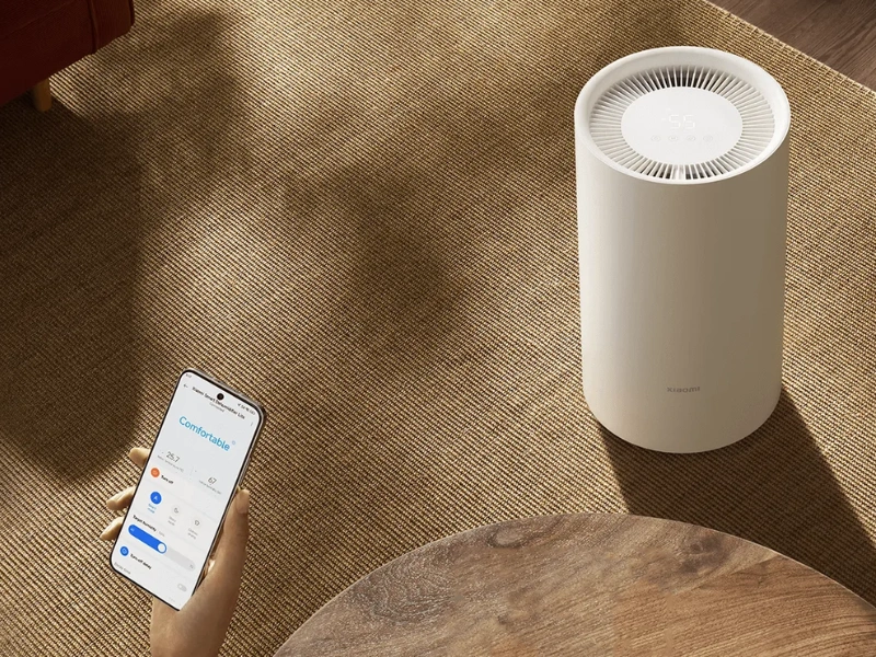 Odvlhčovač Xiaomi Smart Dehumidifier Lite môžete ovládať pomocou aplikácie.