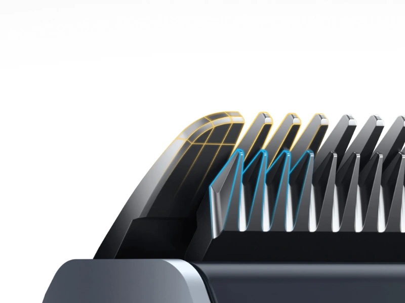 Keramické čepele zastrihávača Xiaomi Hair Clipper 2 sa nezahrievajú a šetria citlivú pokožku.