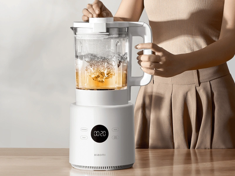 Mixér Xiaomi Blender Pro disponuje hygienickým samočistením.