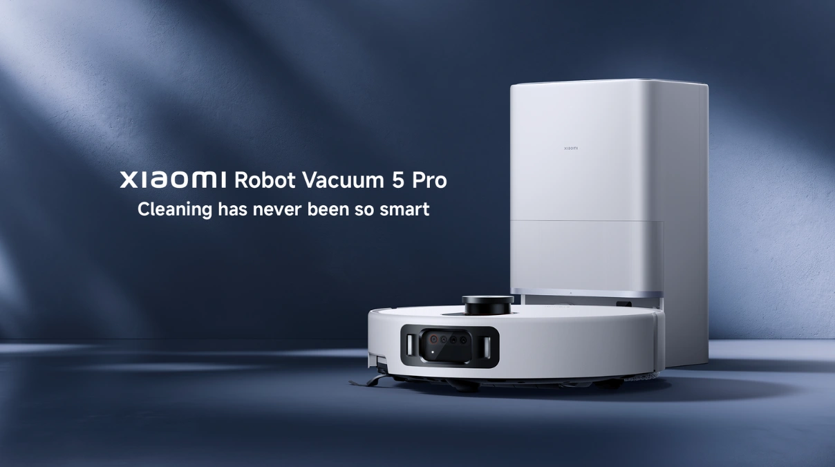 Váš AI spoločník Xiaomi Robot Vacuum 5 Pro je garantom dokonalej čistoty.