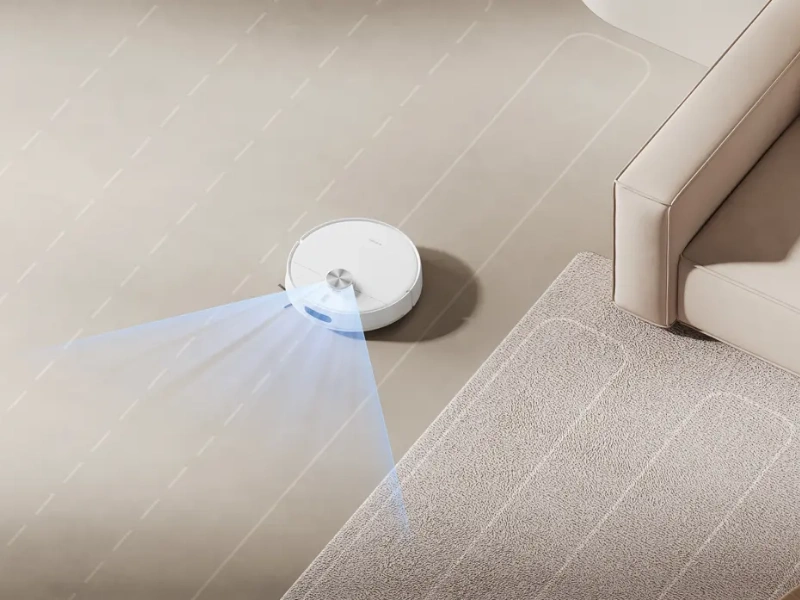 Vysávač Xiaomi Robot Vacuum S40 sa vďaka laserovej navigácii nestratí vo vašom byte._1759139041
