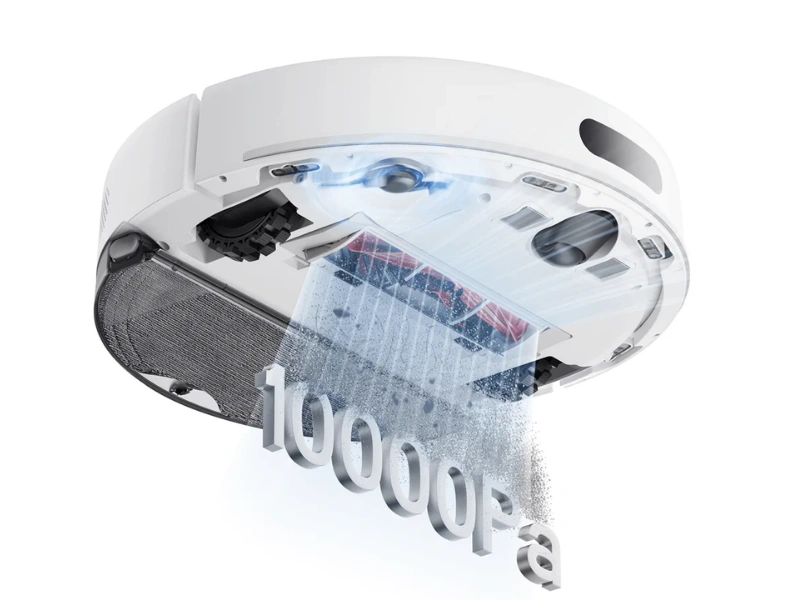 Vysávač Xiaomi Robot Vacuum S40 disponuje sacím výkonom až 10 000 Pa.