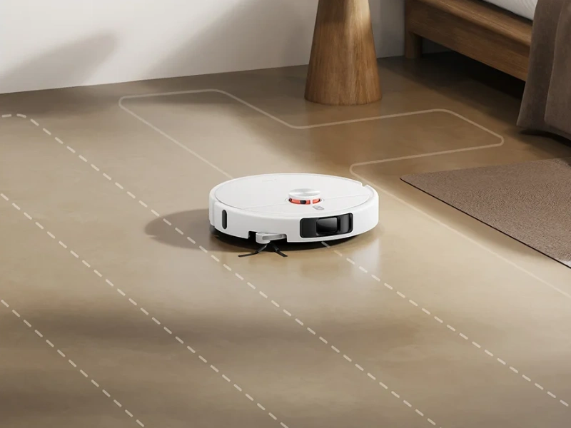 Robotick&yacute; vys&aacute;vač Xiaomi Robot Vacuum H50 Pro disponuje LDS navig&aacute;ciou.