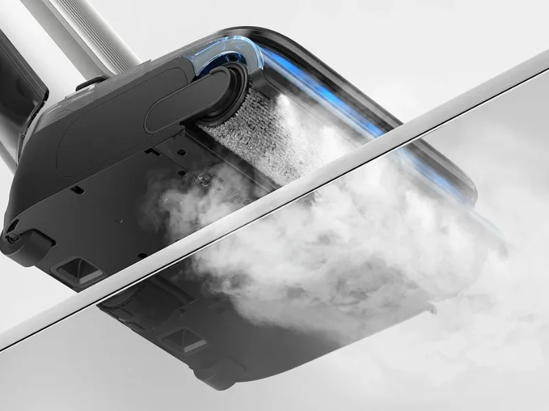Vysávač Xiaomi Mijia Wet Dry 5 Pro odstráni pomocou horúcej pary až 99,99 % škvŕn.