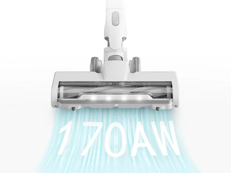 Bezuhlíkový motor vysávača Xiaomi Mijia Vacuum Cleaner 4 C dosahuje až 110 000 ot./min.