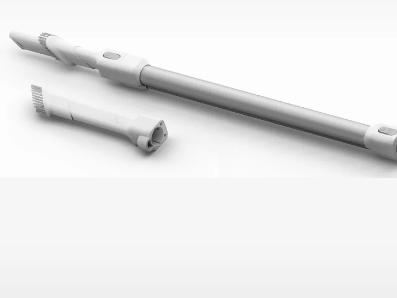 Súčasťou vysávača Xiaomi Mijia 4 C je nadstavec 2v1 pre úzke štrbiny či vysoké skrine.