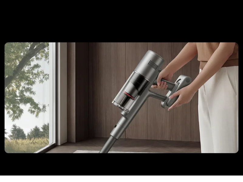 Vysokokapacitná batéria vysávača Xiaomi Mijia Vacuum Cleaner 4 Pro vám pri režime zabezpečí až 90 minút vysávania.