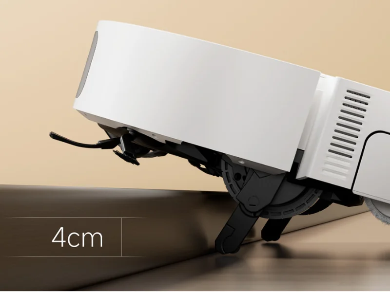 Xiaomi Vacuum 6 prekoná prekážky až do výšky 4 cm.
