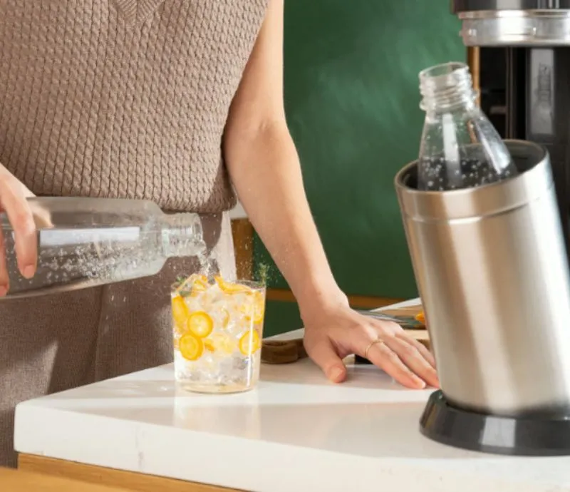 Dokonal&aacute; kompatibilita s pr&iacute;strojom Sodastream DUO