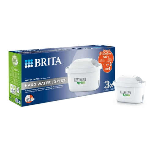 Brita Maxtra Pro Hard Water Expert 3 ks vodné filtre