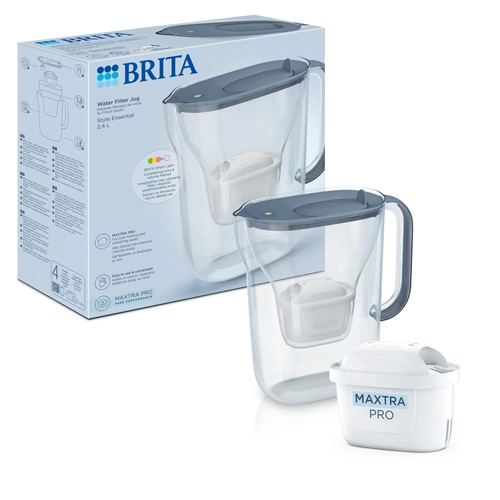 Brita Filtračná kanvica Style Essential + 1 filter Maxtra Pro Pure Performance