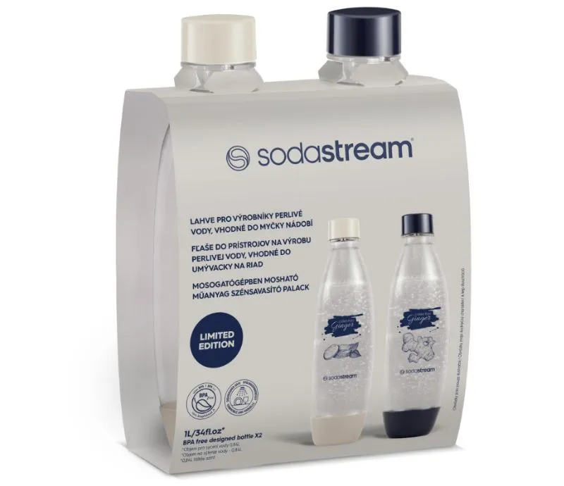 Životnosť fľaše pri výrobe sýtenej vody v prístroji SODASTREAM