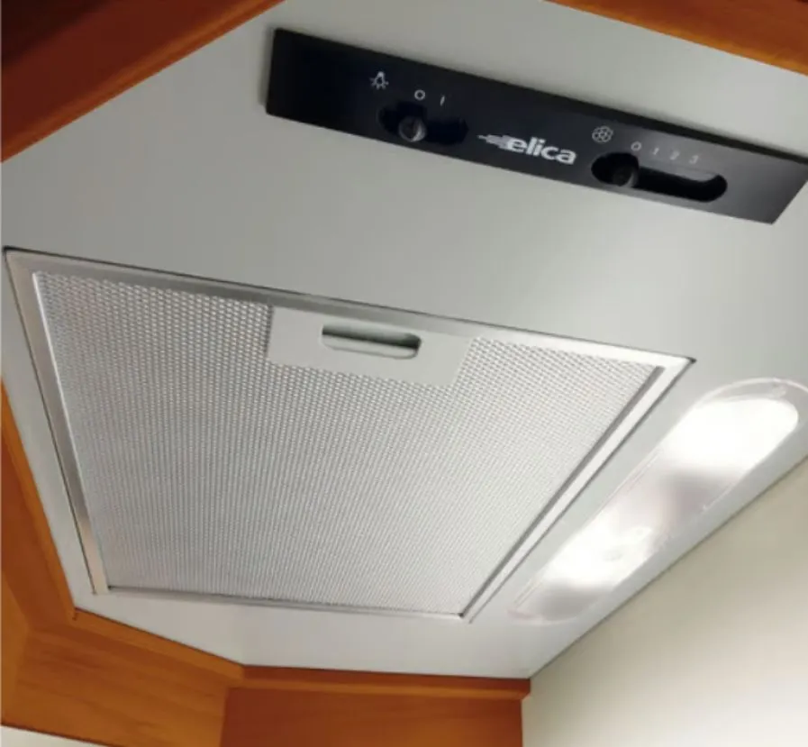 Výkonné odsávanie a osvetlenie