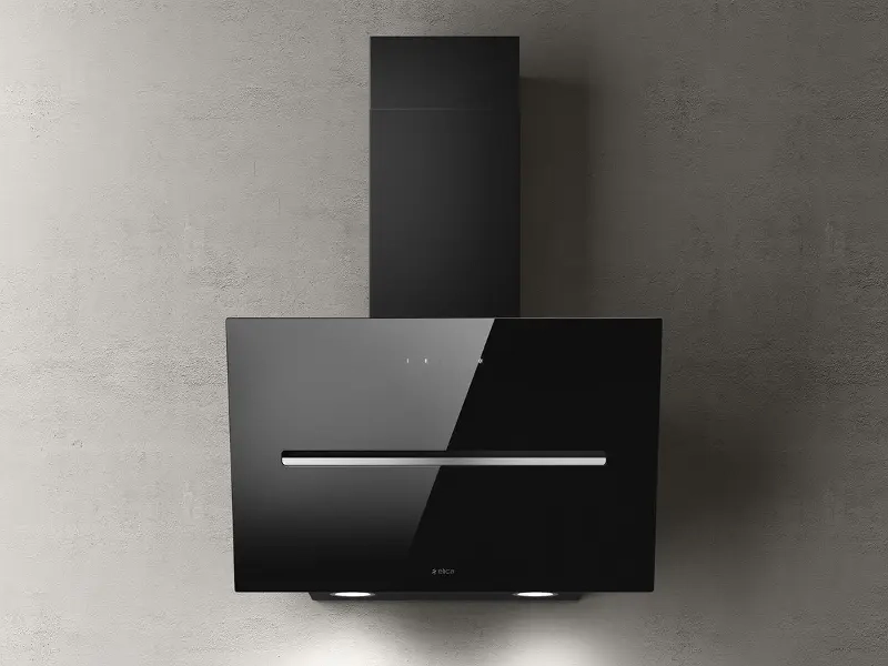 Nástenný digestor Elica Shy-S čiene sklo 60 cm.