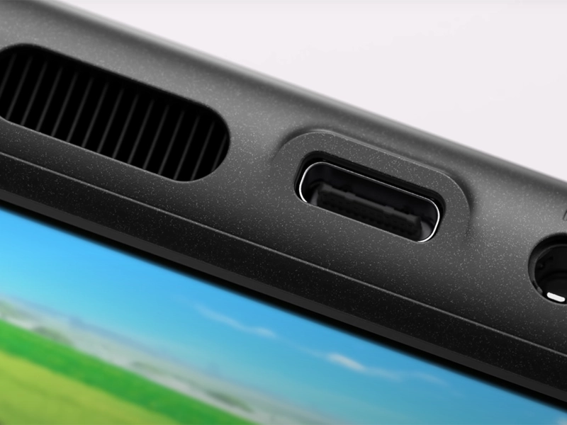 nintendo switch 2 usb c porty.