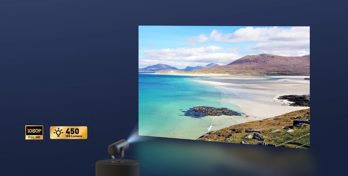 Projektor Dangbei Freedo disponuje vysokým rozlíšením FullHD