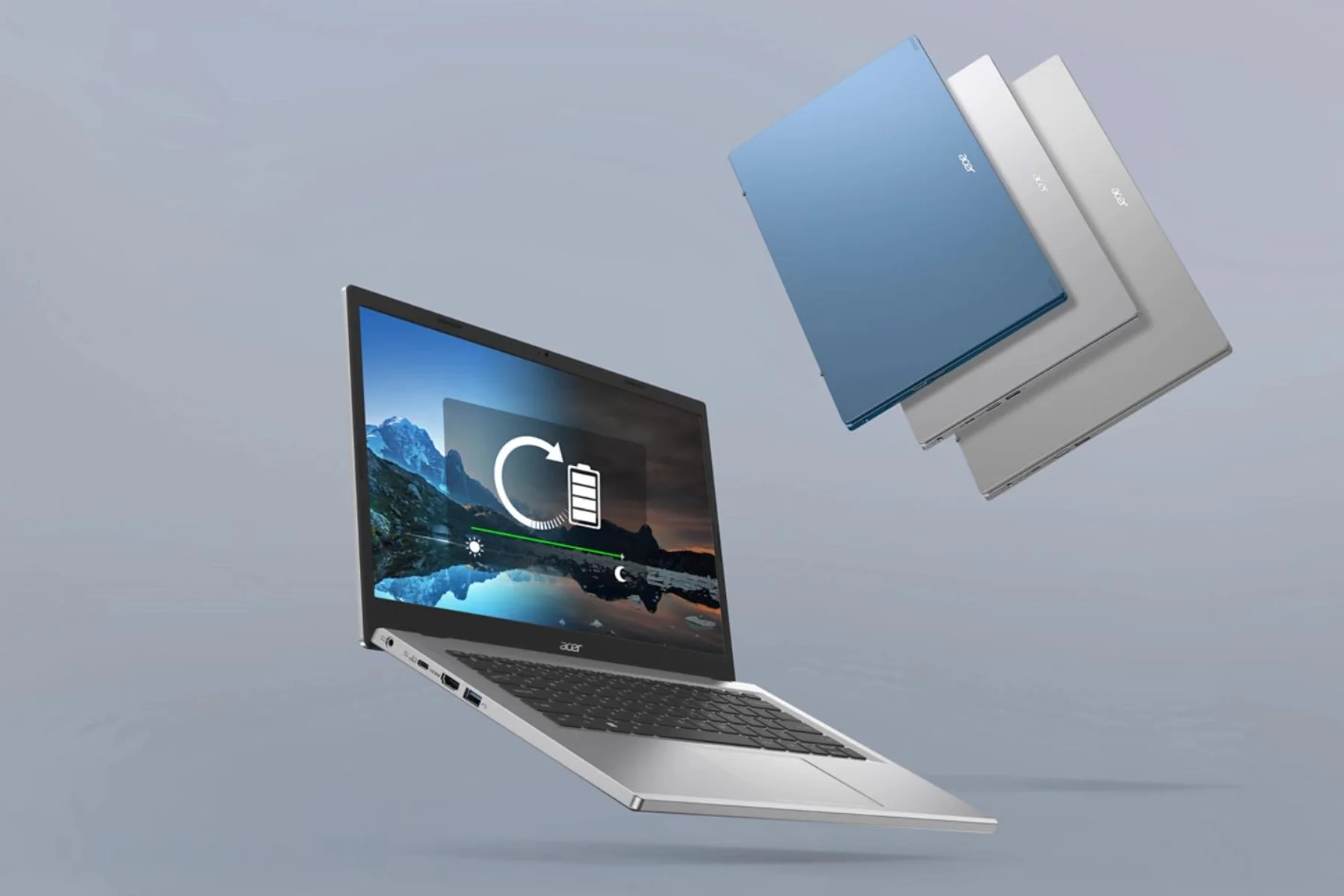 Notebook Acer Aspire 3 15,6 R5 8/512GB WH11 Silver dizajn
