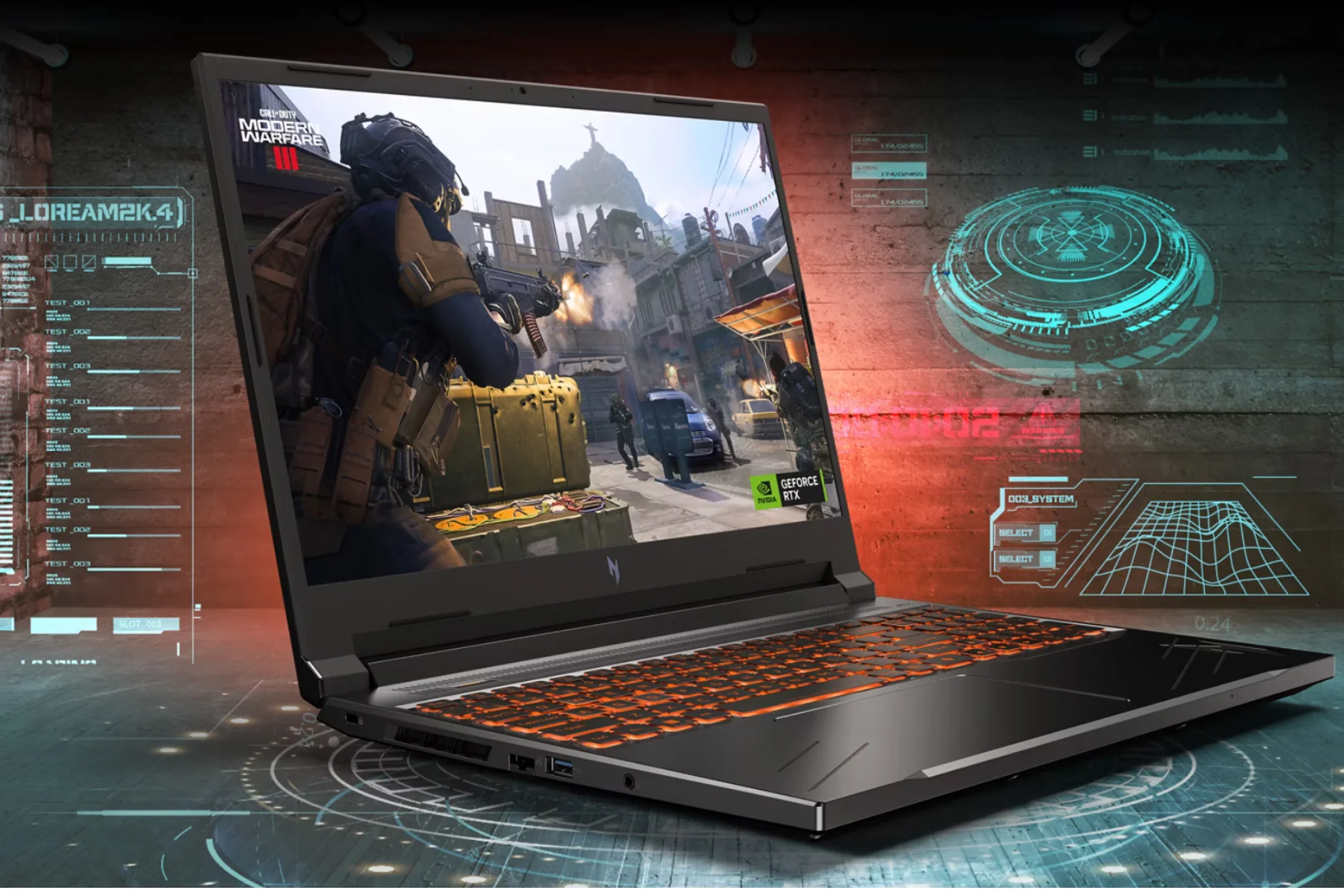 Herný notebook Acer Nitro V 16 geforce rtx 40